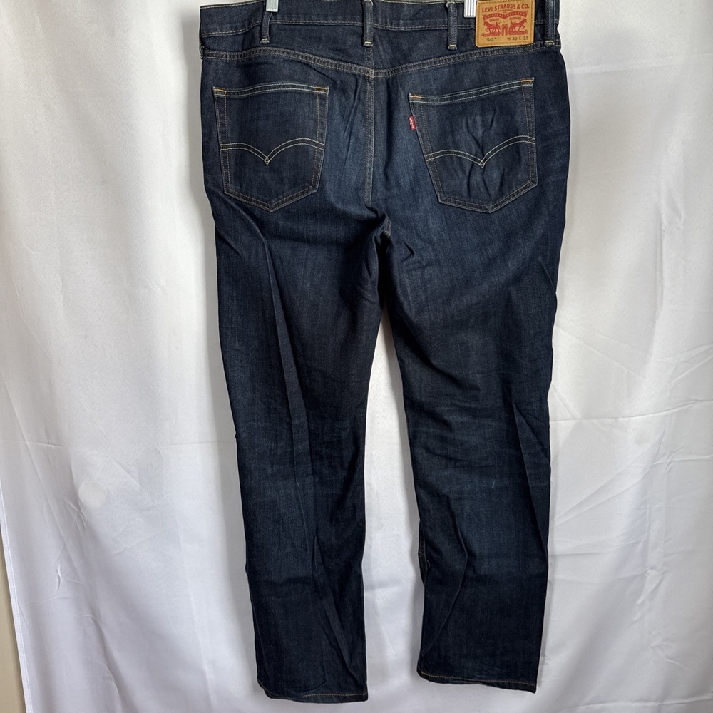 LEVI'S 541 ATHLETIC TAPER STRETCH MEN'S JEANS 40X32 - Picture 3 of 10